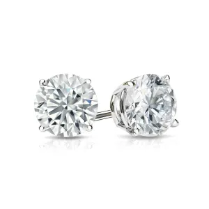 4.64CT Diamond Stud Earrings