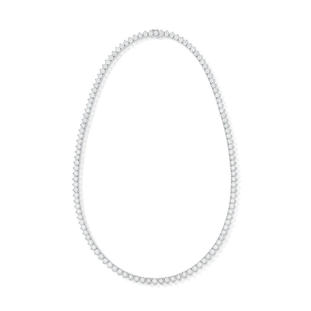 88.03 Carat Diamond Rivière Necklace