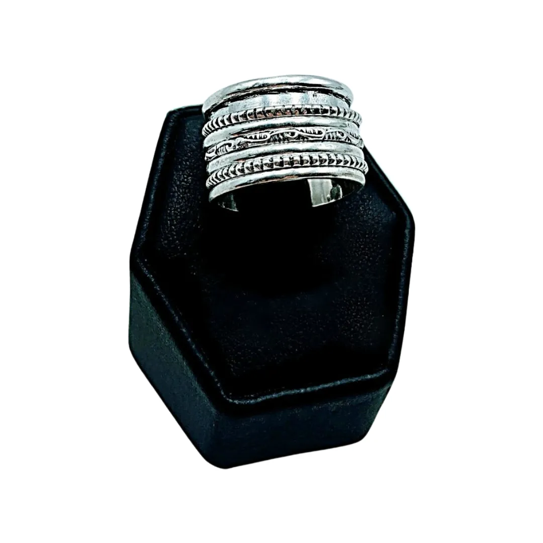 925 Sterling Silver, Spinner Ring