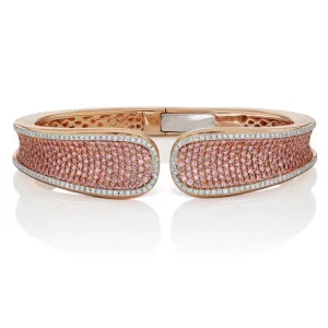 Argyle Pink Diamond Saddle Cuff