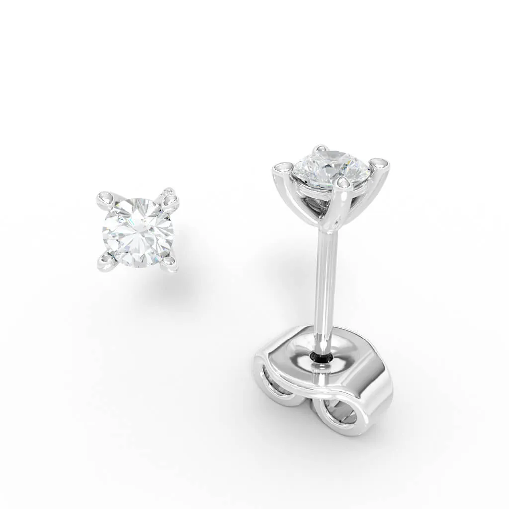 AURE 13D - Studs Brilliant 0,20 i silver