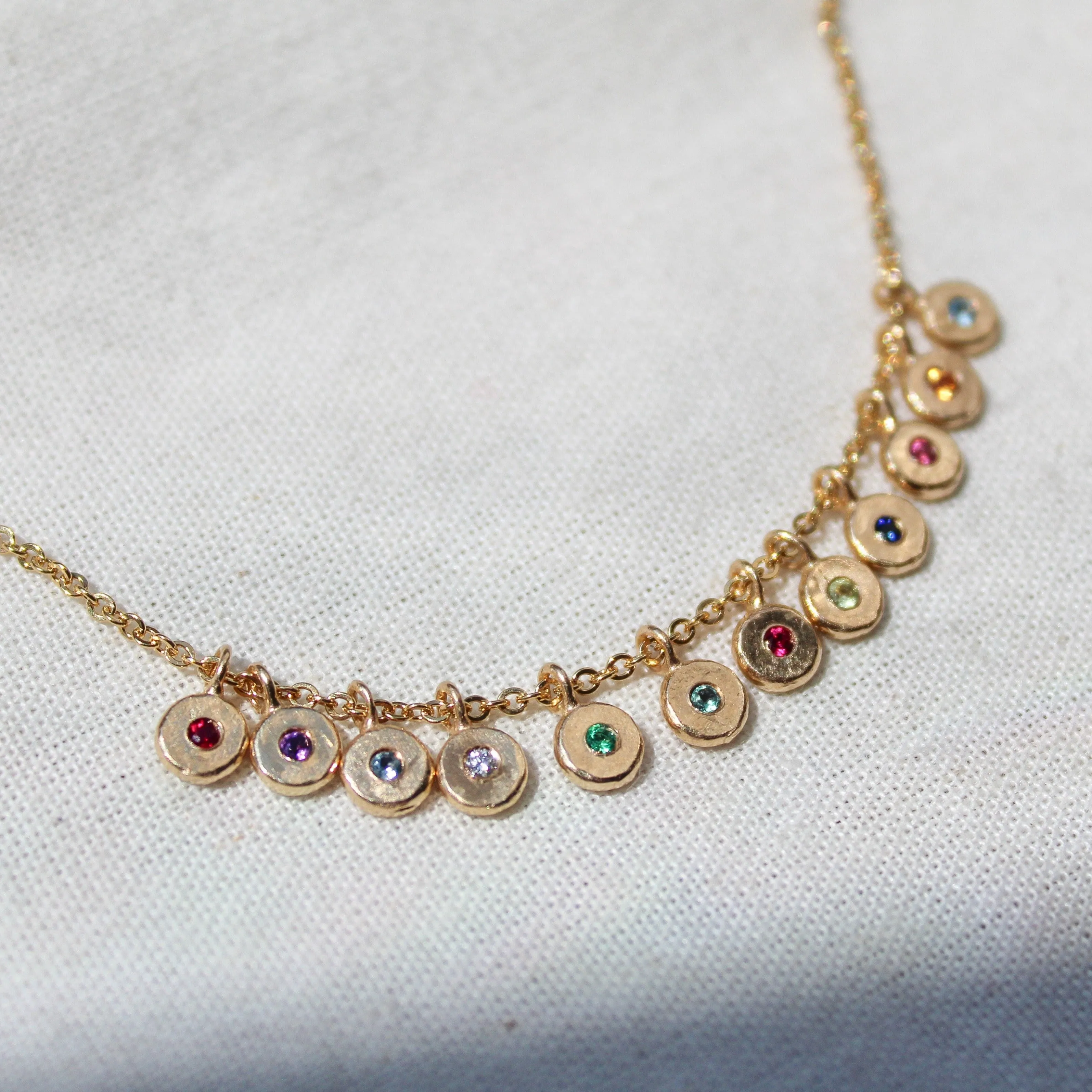 Birthstone Charm Bracelet