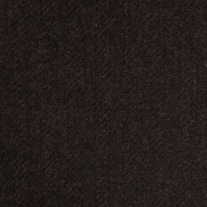 Dark Brown Subdued Herringbone Coral Tweed All Wool