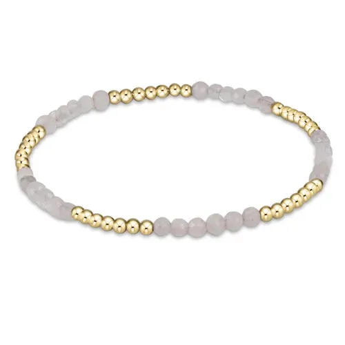 enewton - Blissful Pattern 2.5mm Bead Bracelet - Moonstone