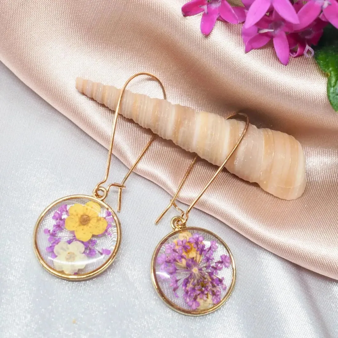 Eternal Bloom Glass Earrings