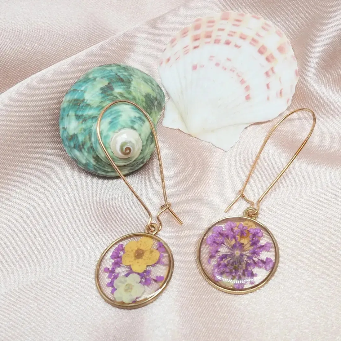 Eternal Bloom Glass Earrings