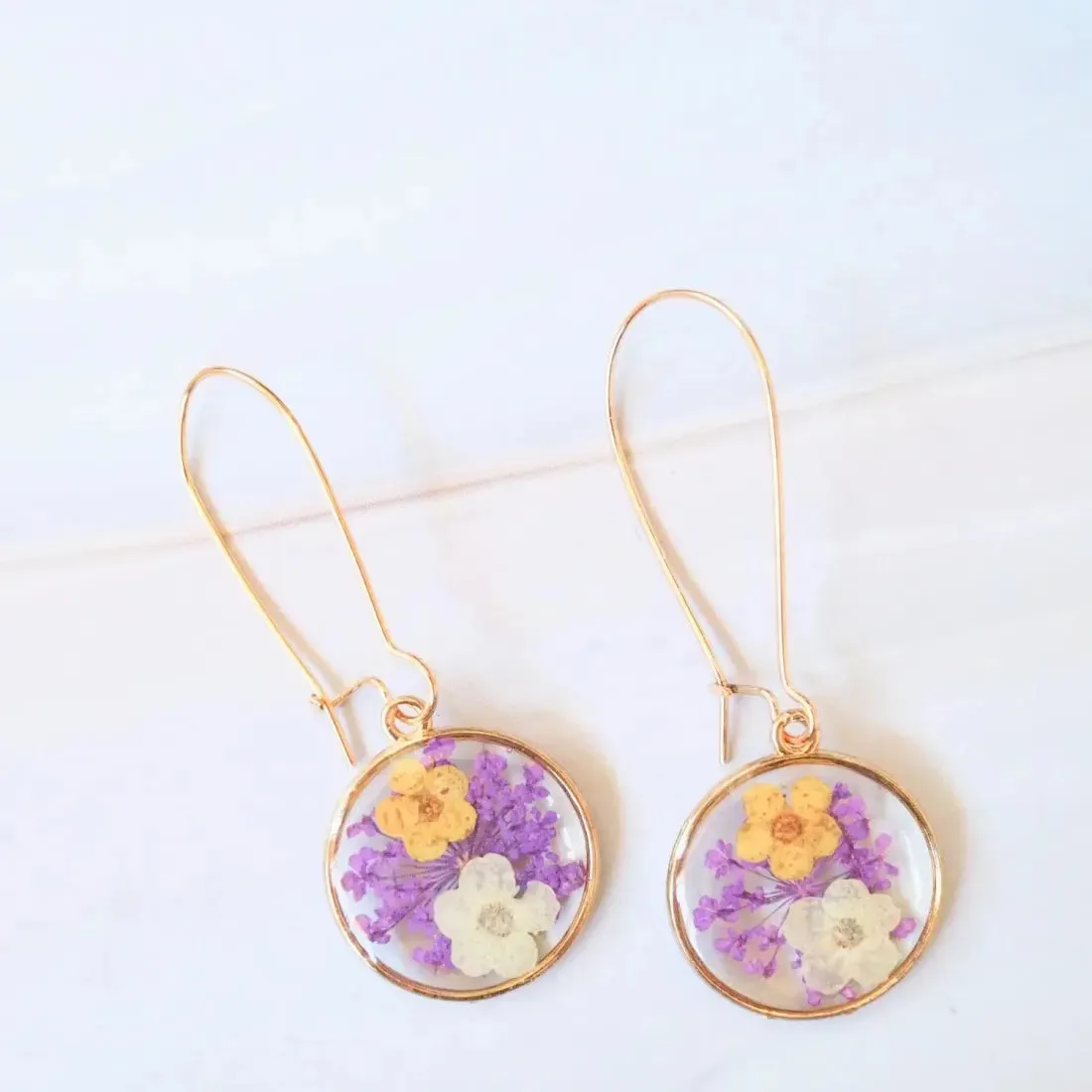 Eternal Bloom Glass Earrings
