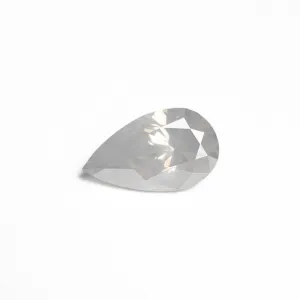 Fancy Grey Brilliant Diamond - 1.02ct Pear