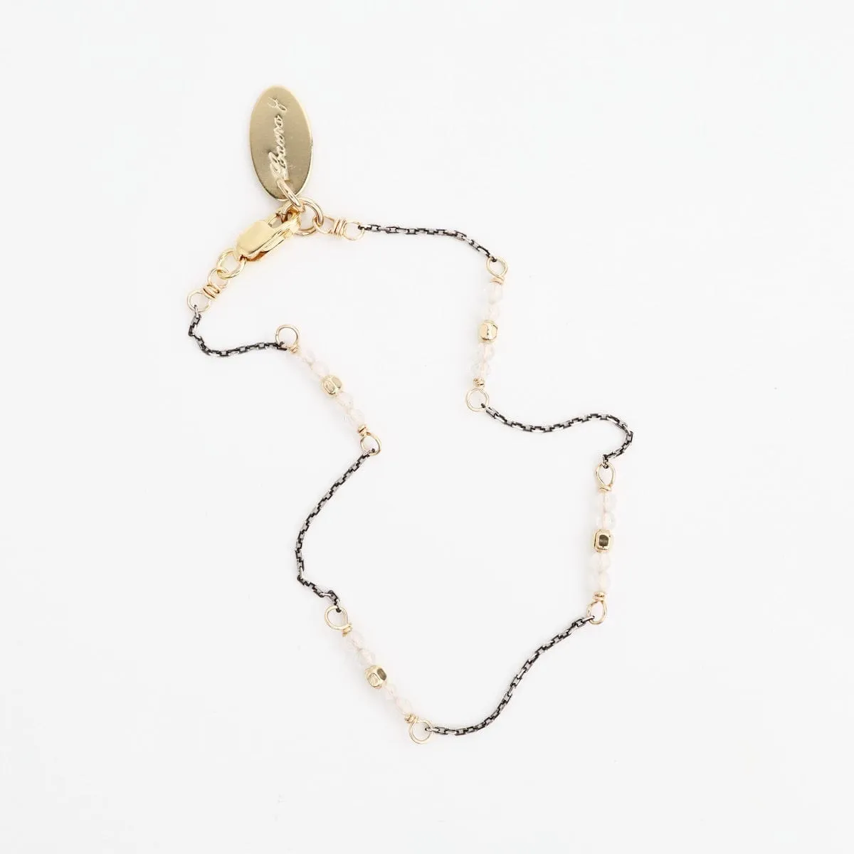Moonstone Station Bracelet
