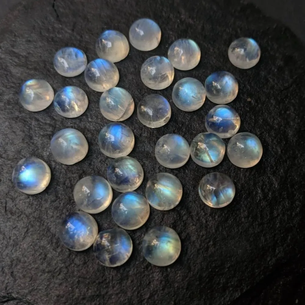Moonstone Stud Earrings
