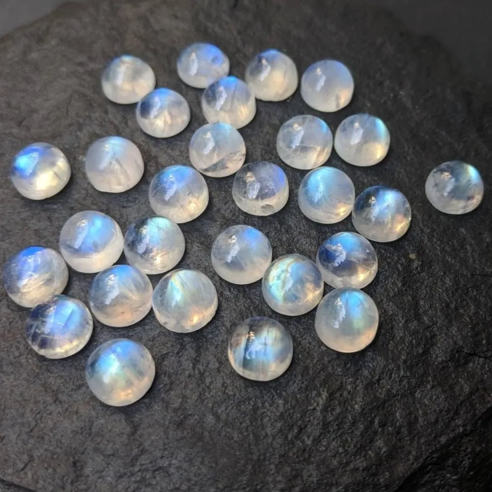 Moonstone Stud Earrings