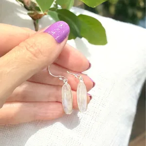 Rainbow Moonstone Earrings