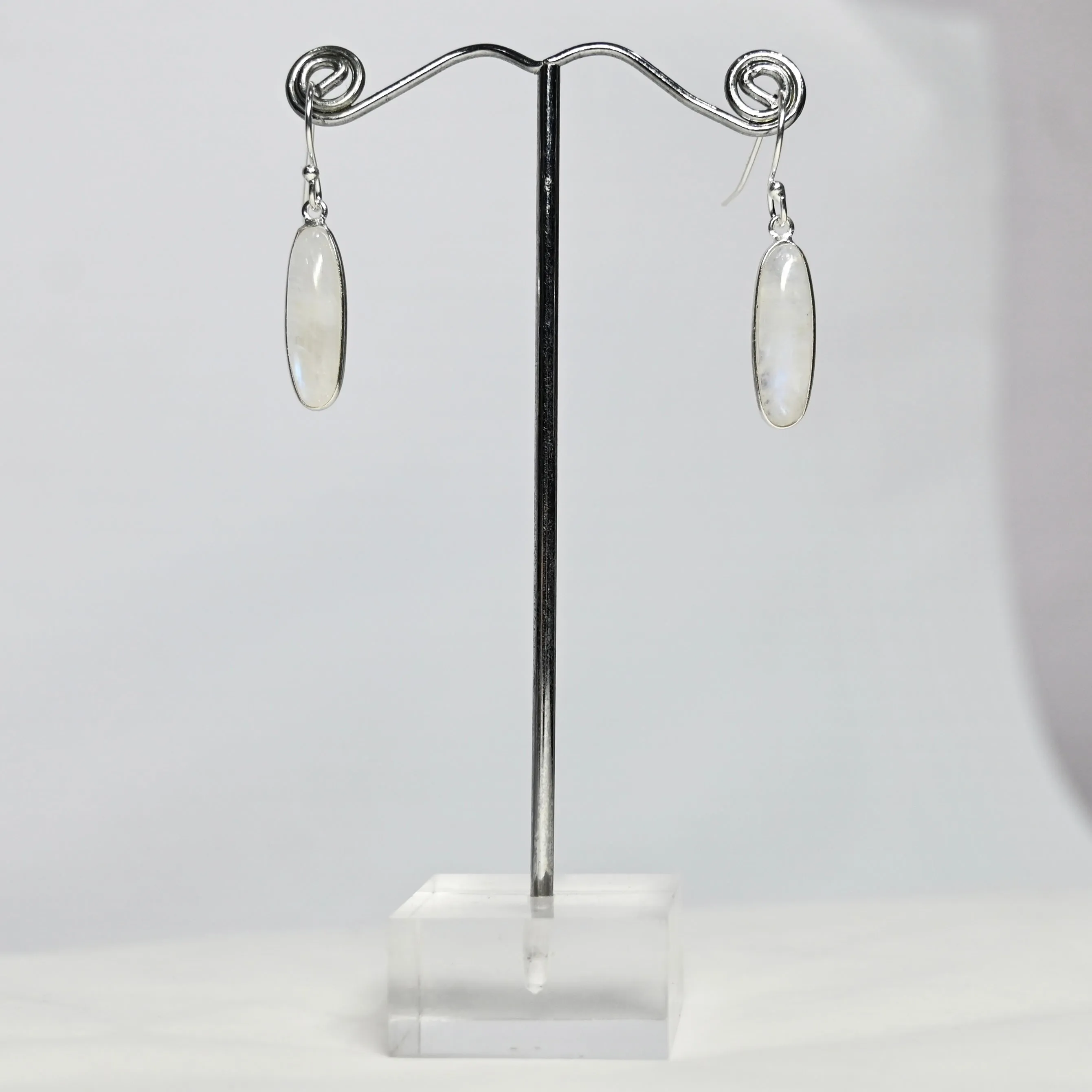 Rainbow Moonstone Earrings
