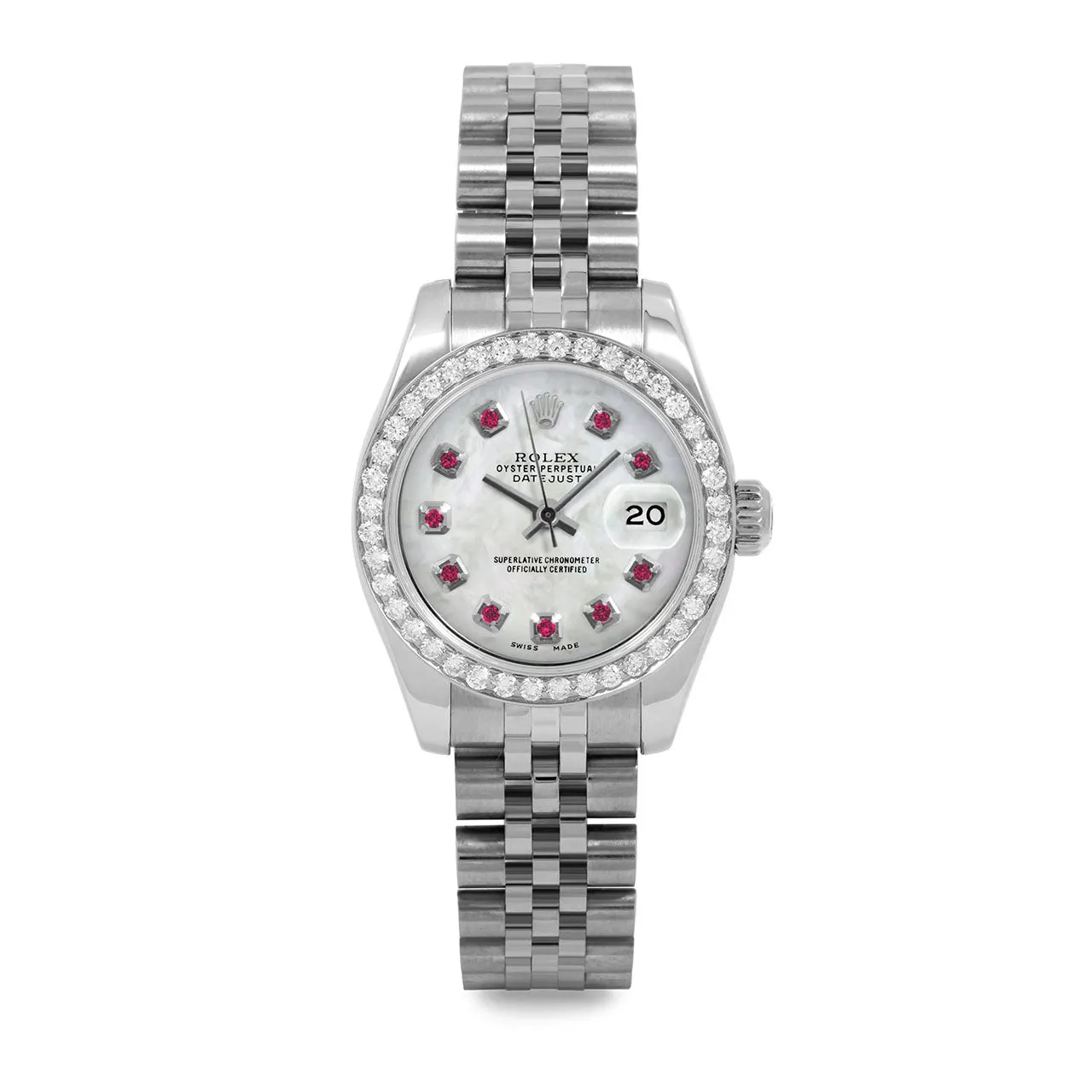 Rolex Datejust 26mm | 179174-WMOP-RBY-AM-BDS-JBL