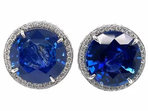 Sapphire Stud Earrings