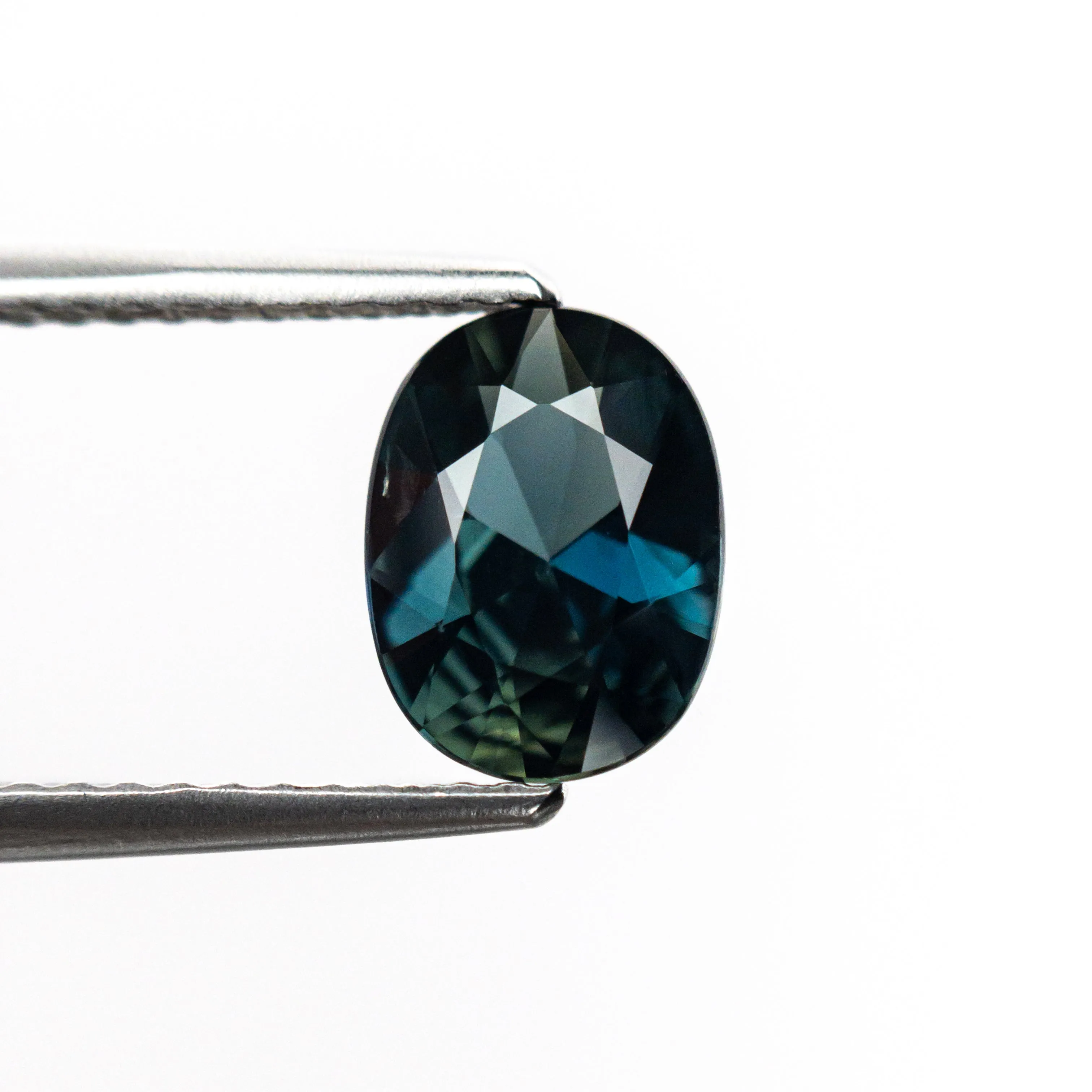 Teal/Blue Brilliant Sapphire - 1.24ct Oval