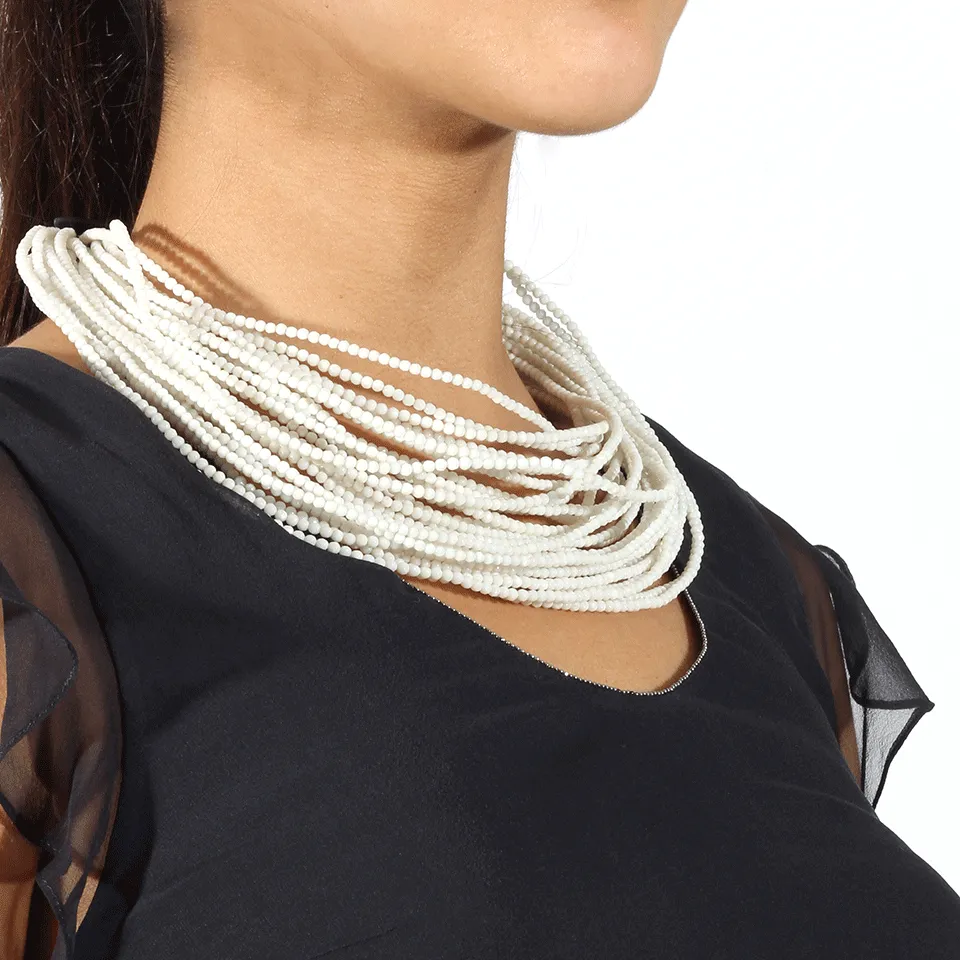 White Coral Necklace